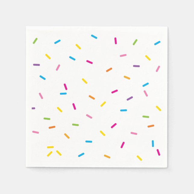 SPRINKLES modern cute patterned colourful fun part Napkin (Front)