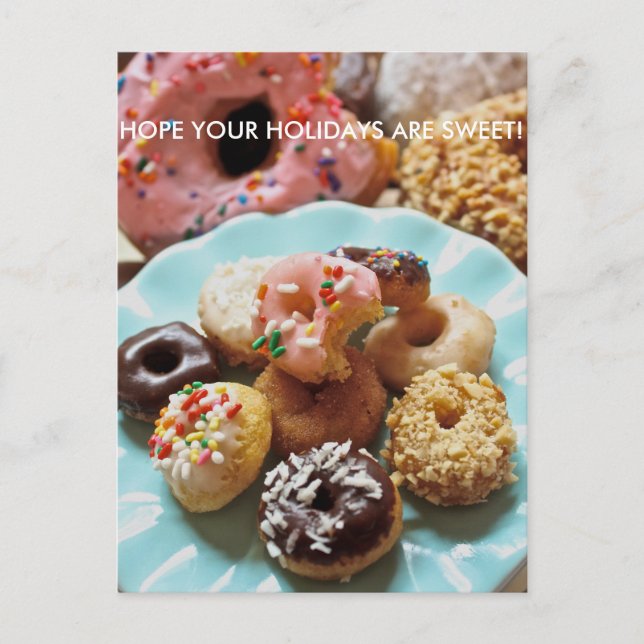 Sprinkles on top! holiday postcard (Front)