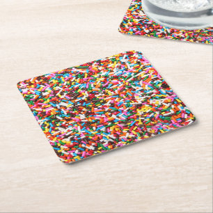 Sprinkles Paper Coasters