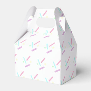 Sprinkles Pastel Stars Colourful Rainbow Favour Box