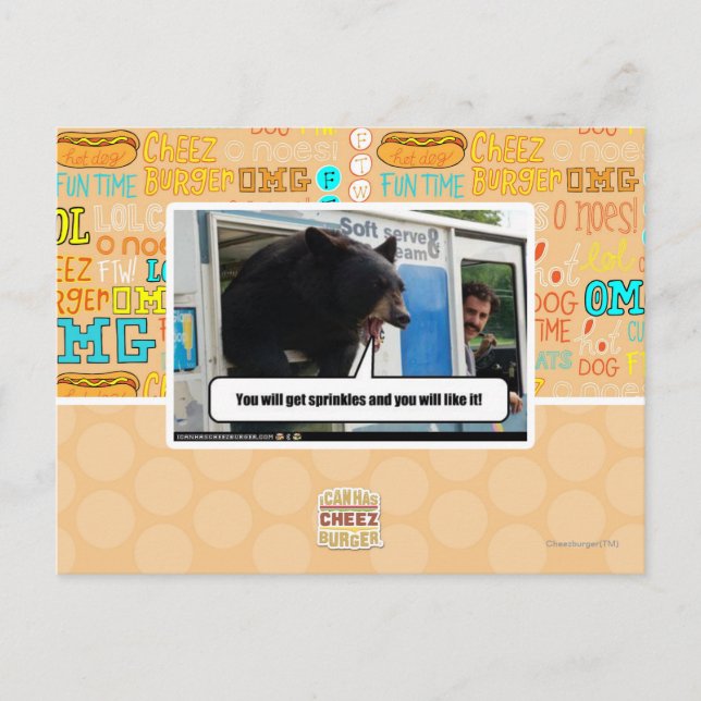 Sprinkles Postcard (Front)