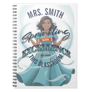 Sprinkling Black Excellence Personalised Journal