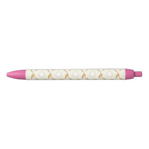 Sprinkly Doughnut Black Ink Pen