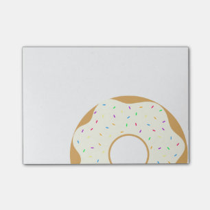 Sprinkly Doughnut Post-it Notes