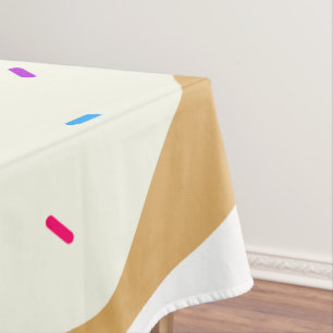 Sprinkly Doughnut Tablecloth