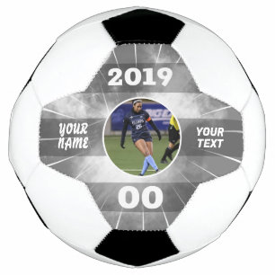 Sprint Custom Soccer Ball Black