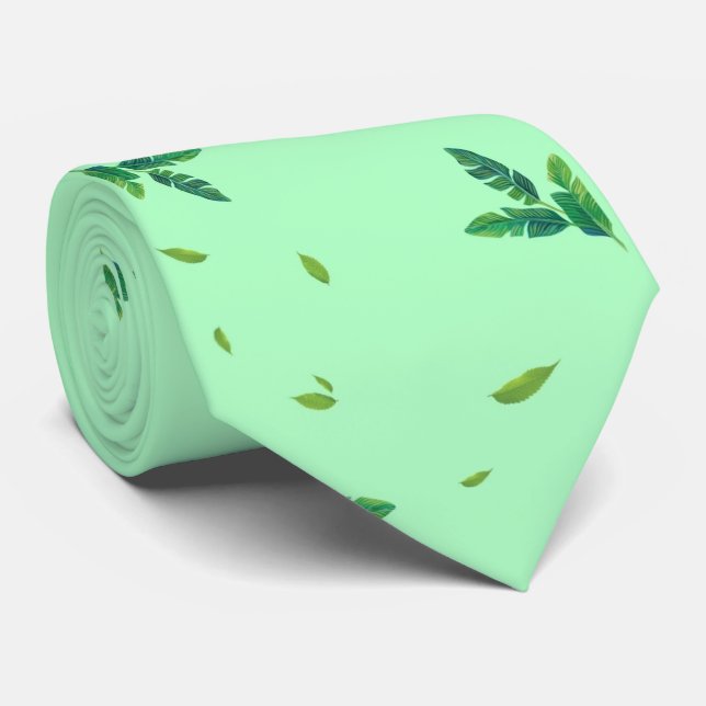 Sprint twist Mint Green Tie (Rolled)