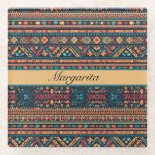 Sprirt of the Southwest, custom Glass Coaster