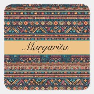Sprirt of the Southwest, custom Square Sticker