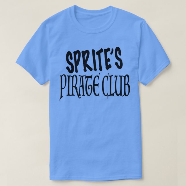SPRITES PIRATE CLUB T-Shirt (Design Front)