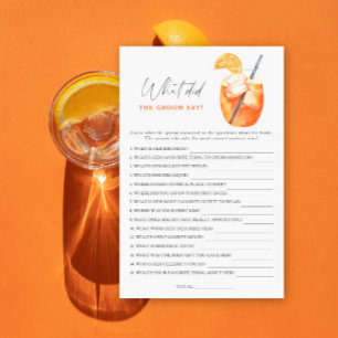 Spritz bridal shower What did the groom say