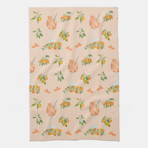 Spritz Summer Birthday Tea Towel