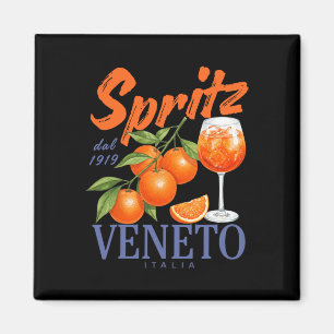 Spritz Veneto Dal 1919 Italia Vintage Orange Wine  Magnet
