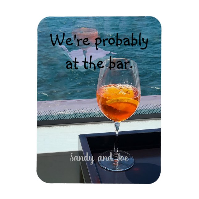 Spritzer Cruise Door Magnet (Vertical)