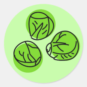 Sprouts Classic Round Sticker