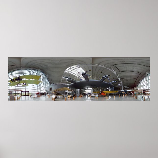 Spruce Goose 360 Panorama Poster (Front)