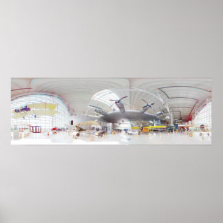 Spruce Goose 3D 360 Degree Panorama Poster