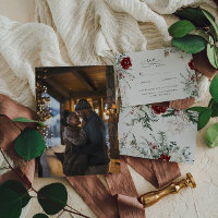 Spruce & Lace | Winter Florals Wedding