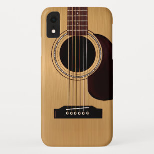 Spruce Top Acoustic Guitar iPhone XR Case