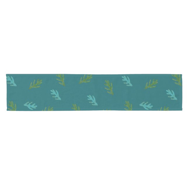 Spruce Twigs - Scent of a forest   Short Table Runner (Horizontal)