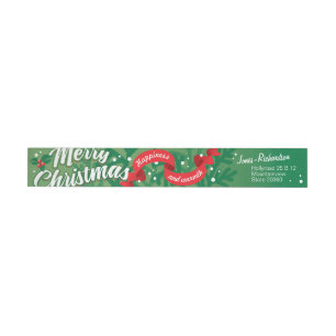 Spruce Wrap Around Label