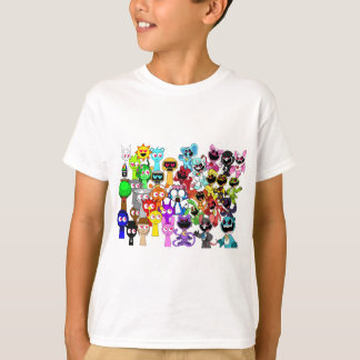 Sprunki Love! | Simon Oren Funbot Pinki Wenda T-Shirt