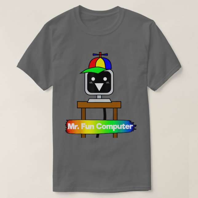 Sprunki Mr Fun Computer T-Shirt (Design Front)