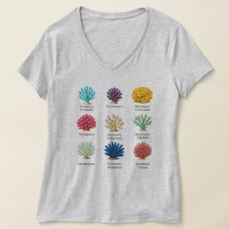 SPS Coral ID Vintage Botanical Tee Shirt