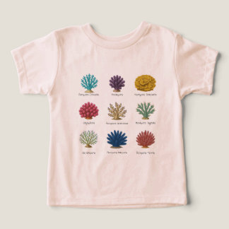 SPS Coral ID Vintage Botanical Toddler Tee