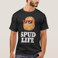 Spud Life Potato Potatoes Vegetables Chips Graphi
