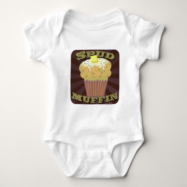Spud Muffin Baby Bodysuit (Front)
