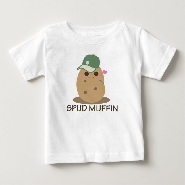 Spud Muffin Baby T-Shirt (Front)