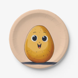 "Spud-tacular Party Plates" Paper Plate