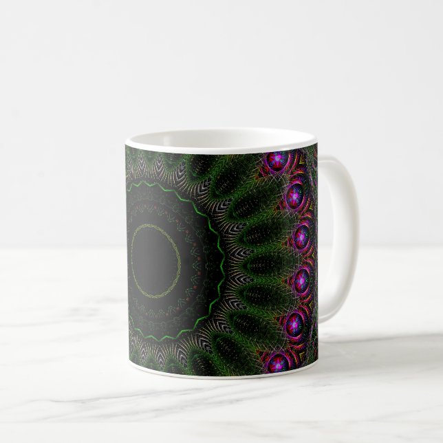 Spun Mandala Coffee Mug (Front Right)