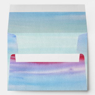 Spun Sugar Blue Envelope