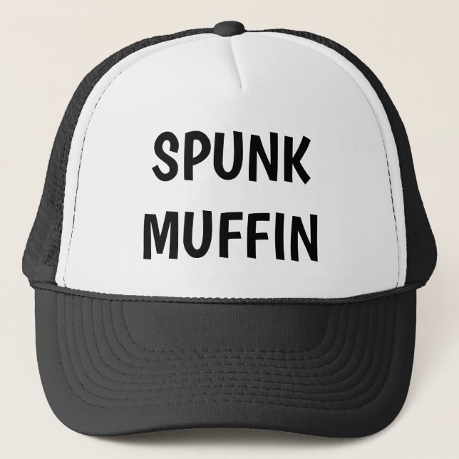 Spunk Muffin Trucker Hat (Front)