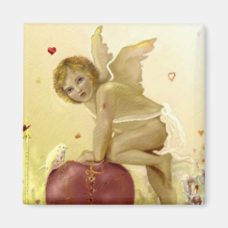 Spunky Cupid Magnet