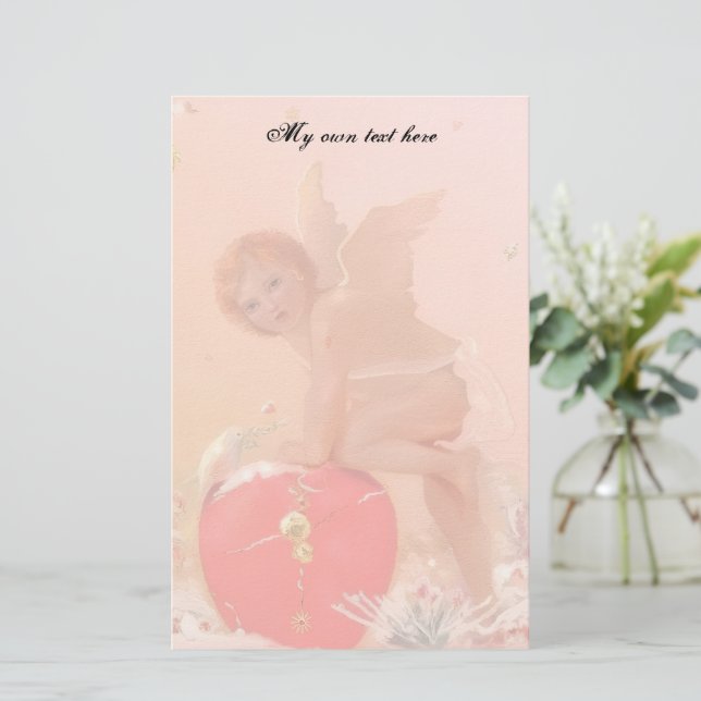 Spunky Cupid Stationery (Standing Front)