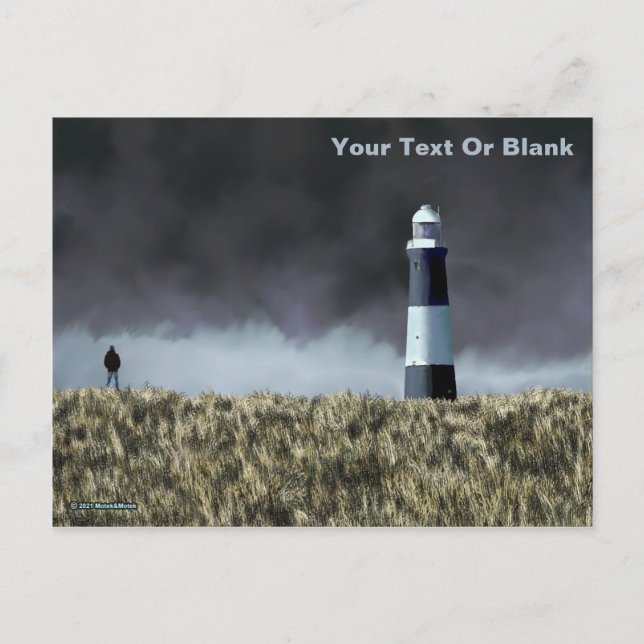 Spurn Point Lighthouse Postcard (Front)