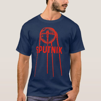 Sputnik 1 Satellite Soviet Union 195711 T-Shirt