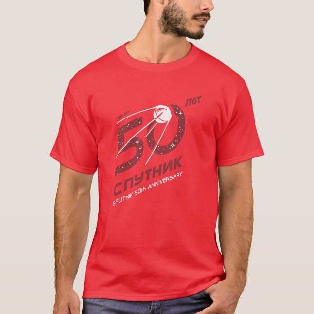 Sputnik 50th anniversary T-Shirt (Front)
