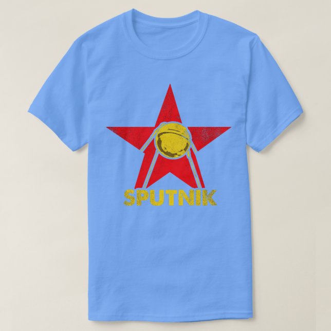 Sputnik Satellite 1 T-Shirt (Design Front)