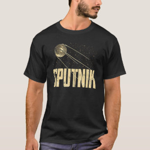 Sputnik Satellite Spacecraft Soviet Union Space Sp T-Shirt