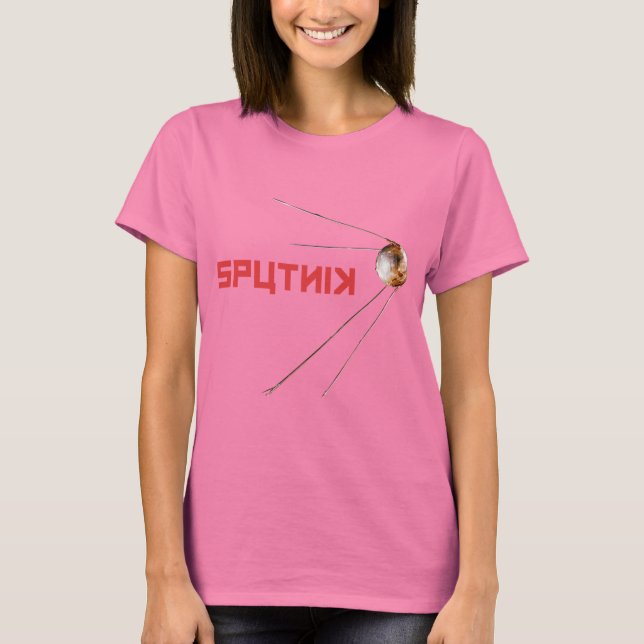SPUTNIK - space/russian/soviet union/technology T-Shirt (Front)