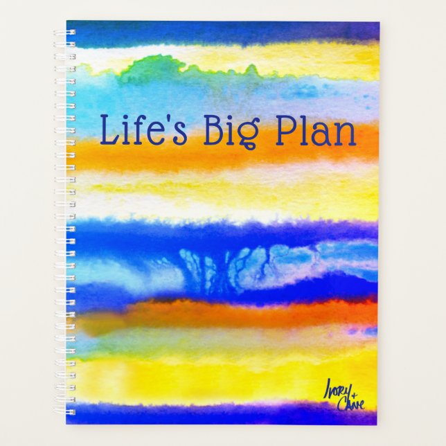 SPWW Among the Horizon Large Monthly Planner (Front)