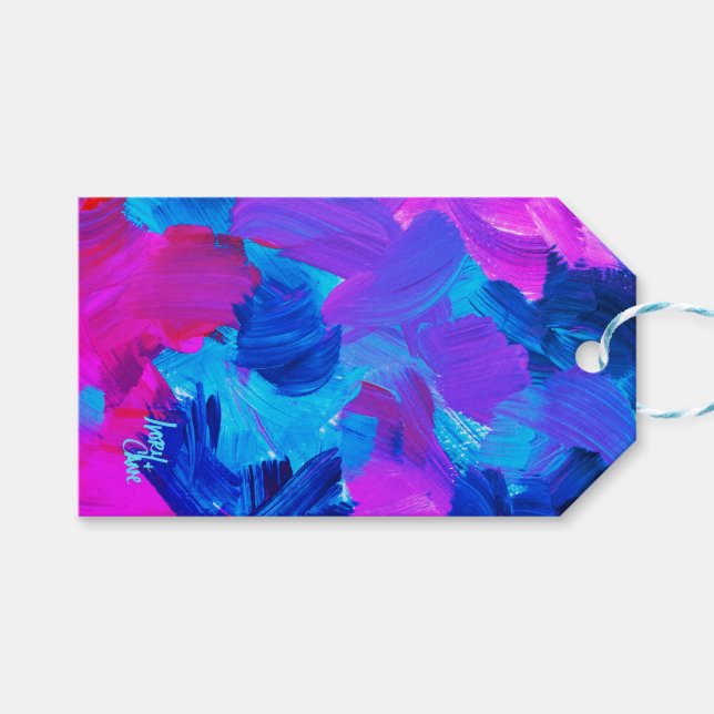 SPWW Electric Vibes Gift Tags (Front (Horizontal))