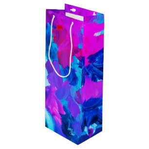 SPWW Electric Vibes Wine Gift Bag