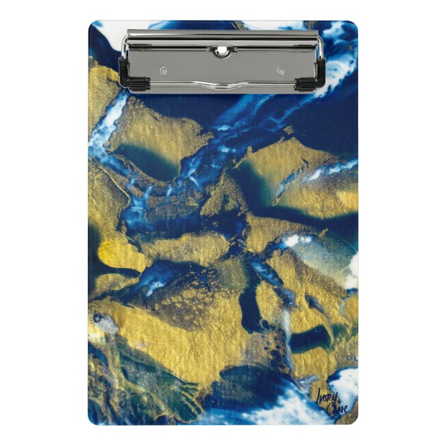 SPWW Gleaming Indigo Mini Clipboard (Front)