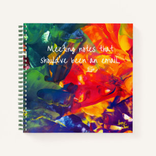 SPWW Psychedelic Spiral, Spiral Notebook