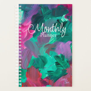 SPWW Touch of Jewel Tones Small Monthly Planner